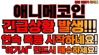 애니메코인 전망. 긴급상황! 폭등 애니메코인 수익 잠재력 분석