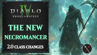 The NEW Diablo 4 NECROMANCER - Necromancer Build CHANGES in Vessel of Hatred