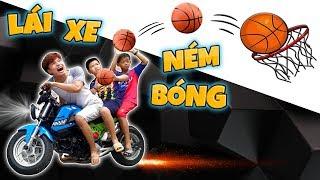 Tony | Thử Thách Ném Bóng Rỗ Trên Siêu Xe - Basketball Battle