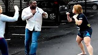When Dumb Normal Guys Get Knocked Out By Real Fighters!