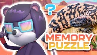 Creature Cases -  Can You Pass The Memory Game Challenge?  | Desert Level | Memory Games for Kids