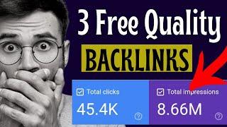 Link Building SEO: Free Quality Backlinks / Unlimited Traffic