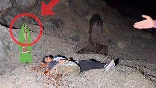 Most haunted Kabristan per night challenge - अचानक कब्र से बच्चा की रूह जाग गई | my risk team