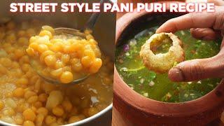 Street Style Pani Puri Recipe