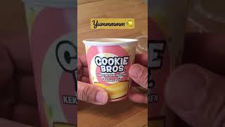 #yummy #shorts #satisfying cookie bros. #viral lemon pie #asmrfood  #americanfood 