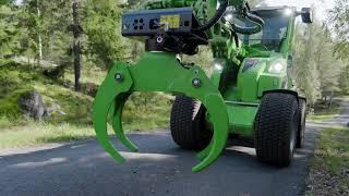 BRAND NEW AVANT ATTACHMENT - Rotating Grapple HD 2024