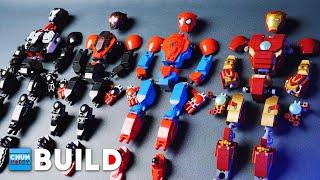 LEGO Speed Build! Marvel Figures Collection 2022 | LEGO Marvel 2022 | Beat Build