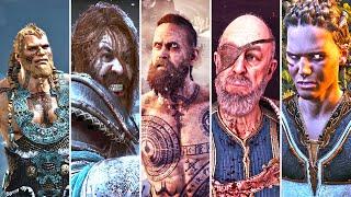 GOD OF WAR - All Norse Gods Deaths