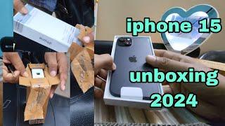 iPhone 15 unboxing 2024 |Big billion sale 2024  #iphone15 #bbdsale #2024  #viralvideo #apple #ios