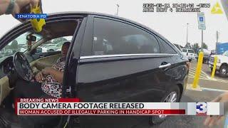 Police release body-cam footage of arrest involving handicap parking space