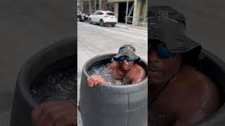 ICE BATH, all the way in!!!!!
