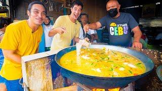 Filipino Street Food!! 8 Cebuano STREET FOODS + Porcupinefish Soup in The Philippines!