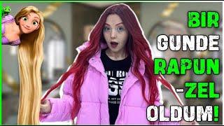 BİR GÜNDE RAPUNZEL OLDUM! - ÖYKÜ ŞOK OLDU!! @OykuKarta @GamzeKarta