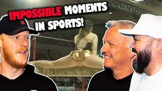 0% LUCK 100% SKILL !! IMPOSSIBLE MOMENTS IN SPORTS REACTION | OFFICE BLOKES REACT!!