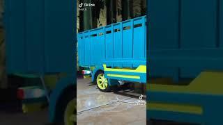 Knalpot Srigala Miniatur Truk Plastik | Miniatur Truk Mboiss | Miniatur Truk Modifikasi