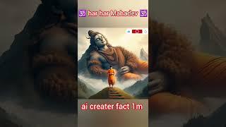 ️har har Mahadev ️#ai #funny #viralshort #1million #1000subscriber