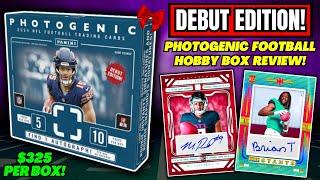 *DEBUT EDITION! 2024 PHOTOGENIC FOOTBALL HOBBY BOX REVIEW!