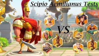 Scipio Aemilianus Tests / Rise of Kingdoms deutsch