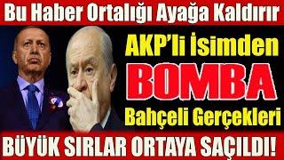 AKP'li  Bozdağ'dan B*mba Bahçeli Gerçekleri.Tüm Sırlar Ortaya Saçıldı.MHP ve AKP de Şok.  #sondakika