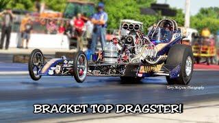 "MAD MARK" KRUPA! BRACKET RACING NOSTALGIA TOP DRAGSTER! BLOWN BA HEMI! BYRON DRAGWAY!