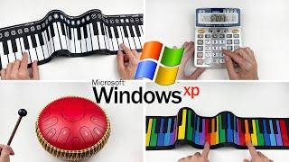 Windows XP startup sound on cool instruments!