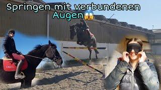 Mit verbundenen Augen reiten, geht das?