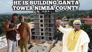 HE IS BUILDING GANTA'S FIRST TOWER IN NIMBA COUNTY LIBERIA WEST AFRICA