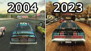 Evolution of FlatOut (2004-2023)