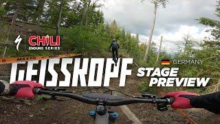 Specialized Chili Enduro Series Geisskopf 24 | Stage Preview Stage 1+4