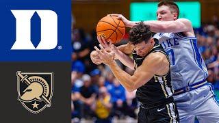 Duke vs Army West Point Game Highlights | 2024 Men's College Basketball, Nov 08 2024