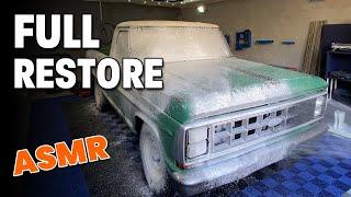 FULL ASMR RESTORATION ON A V8 FORD F-100! | FULL DETAIL