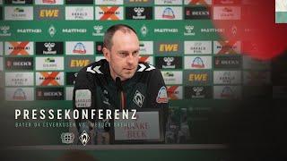 Pressekonferenz mit Ole Werner vor Leverkusen | Bayer 04 Leverkusen -  SV Werder Bremen