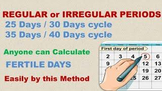 Calculate Fertile Days very easily / Best time to get Pregnant || Dr.Manthena Haindavi