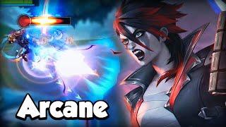 Arcane Chainbreaker Vi Gameplay (One-Shot Mid Assassin) - Build & Runes - Wild Rift