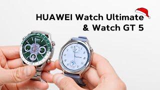 HUAWEI Watch Ultimate & GT 5: They Are Great Christmas Gifts!