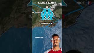 WILLIAM SALIBA'S CAREER  󠁧󠁢󠁥󠁮󠁧󠁿  #madridistamania #football #Arsenal