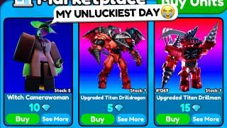  *CRAZY* LUCKY PRICE DAY - Toilet tower defense