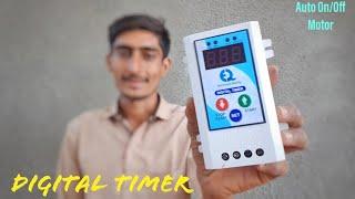 Digital TIMER For Fogger or Other applications, Auto On/Off Motor | डिजिटल टाइमर 230V AC