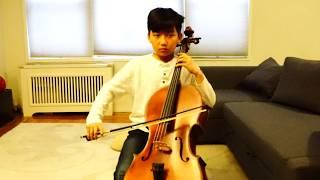 Ryan Tseng ( 8yrs) Plays Gavotte in C minor by J. S. Bach