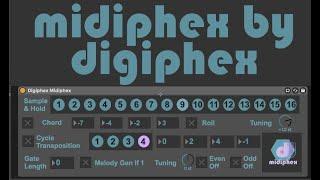 My First Software Device - Midiphex by Digiphex