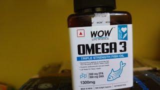 WOW OMEGA 3 FISH OIL CAPSULES HONEST REVIEW