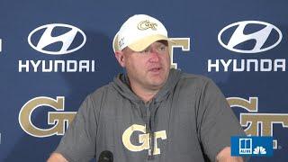 Georgia Tech head coach Brent Key on first spring practice