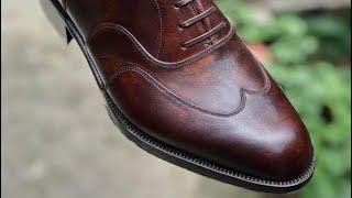 Making HANDMADE Bespoke Oxford Shoes