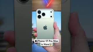  Apple iPhone 17 Series is Here! First Look