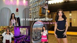 My First Brand Trip | Inside the NYC Experience with Garage | NYFW, creators loft, and mor