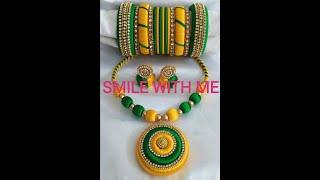 SILK THREAD JEWELLERY SET / INDIAN FASHION WORLD / SMILE WITH ME