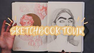 ОБЗОР ГИГАНТСКОГО СКЕТЧБУКА! sketchbook tour