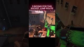 Rocket Jump Route GET OU- [TF2] #shorts #meme #tf2 #valve #gaming #soilder #rocketjump