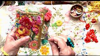 #slowstitching | Projects in Progress | Quilt and Needle Book (and a chat about Betty's treasures)