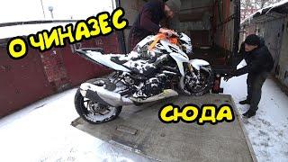 БудниЕнота#6|Привезли в ремонт GSX-R1000 L0 из США и Suzuki GSX-S750 КАК ПЕРВЫЙ БАЙК| Первый запуск